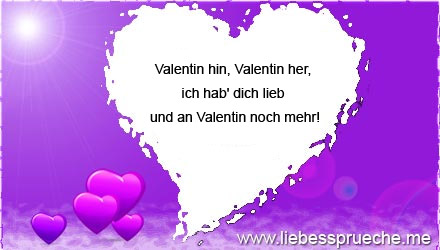 Valentinstag Sprüche